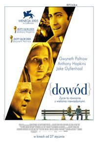Plakat Filmu Dowód (2005)